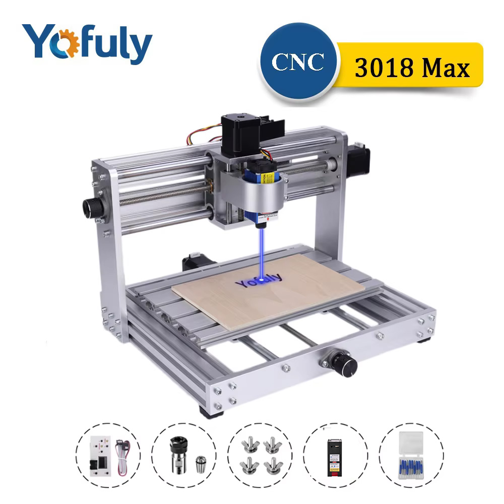 Mini Laser Engraver Cnc Router - ماكينة نقش المعادن باستخدام الحاسب الآلي