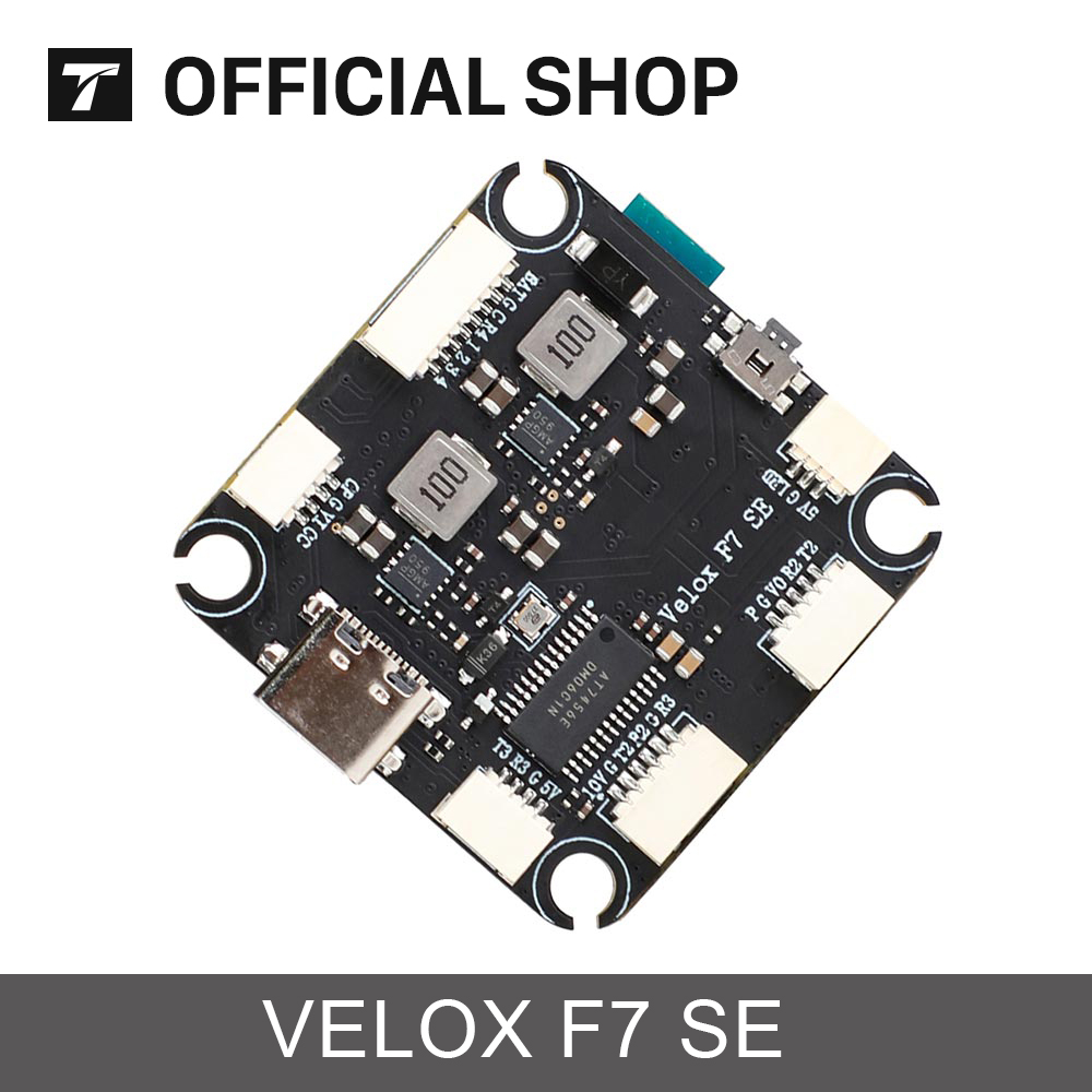 T-HOBBY Velox F7 SE 30x30 KK2. - مراجعة Fpv Flight Controller F7 Stack 60A وسعره