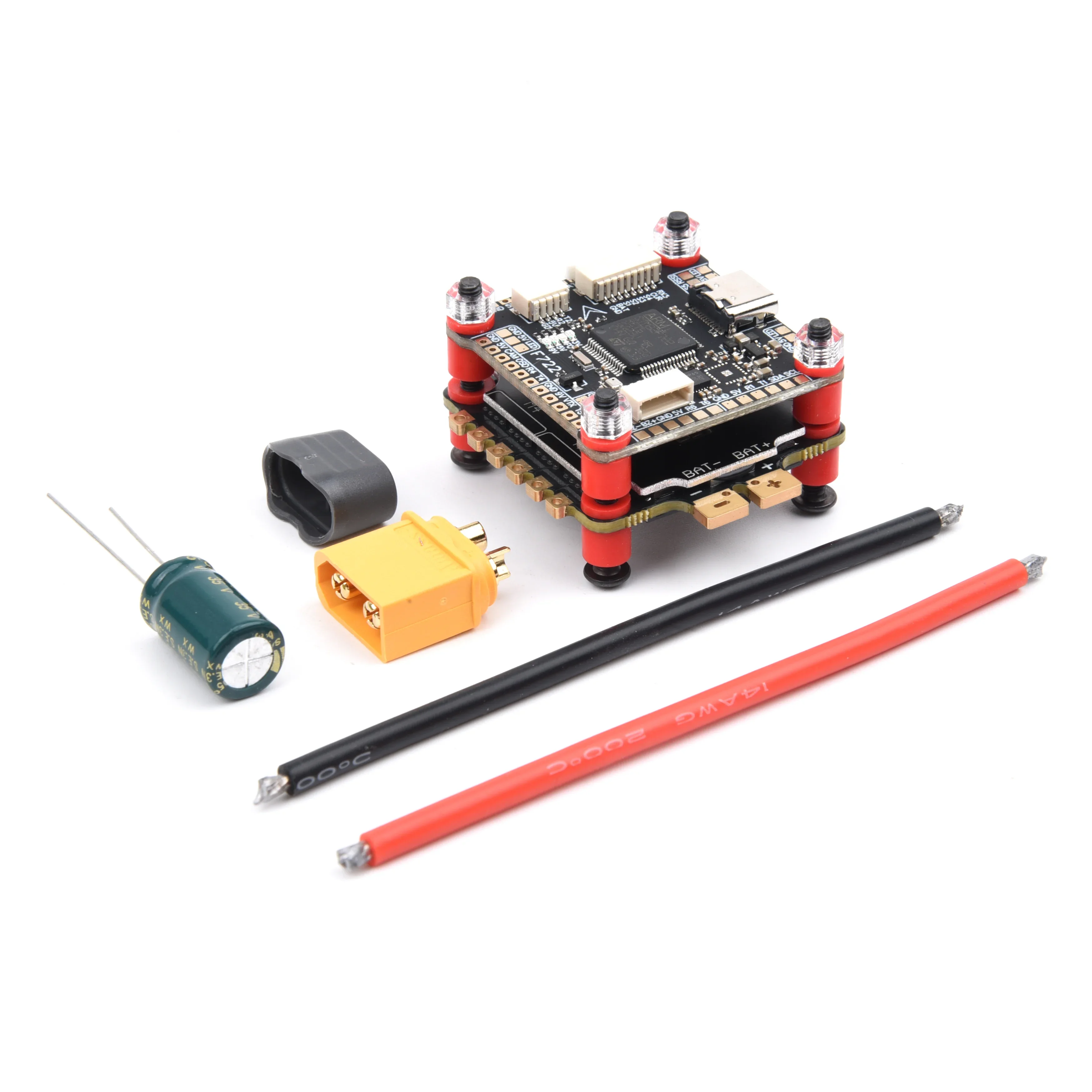 4.9G-5.8G 1.6W / 2.5W VTX + F7 - مراجعة Fpv Flight Controller F7 Stack 60A وسعره
