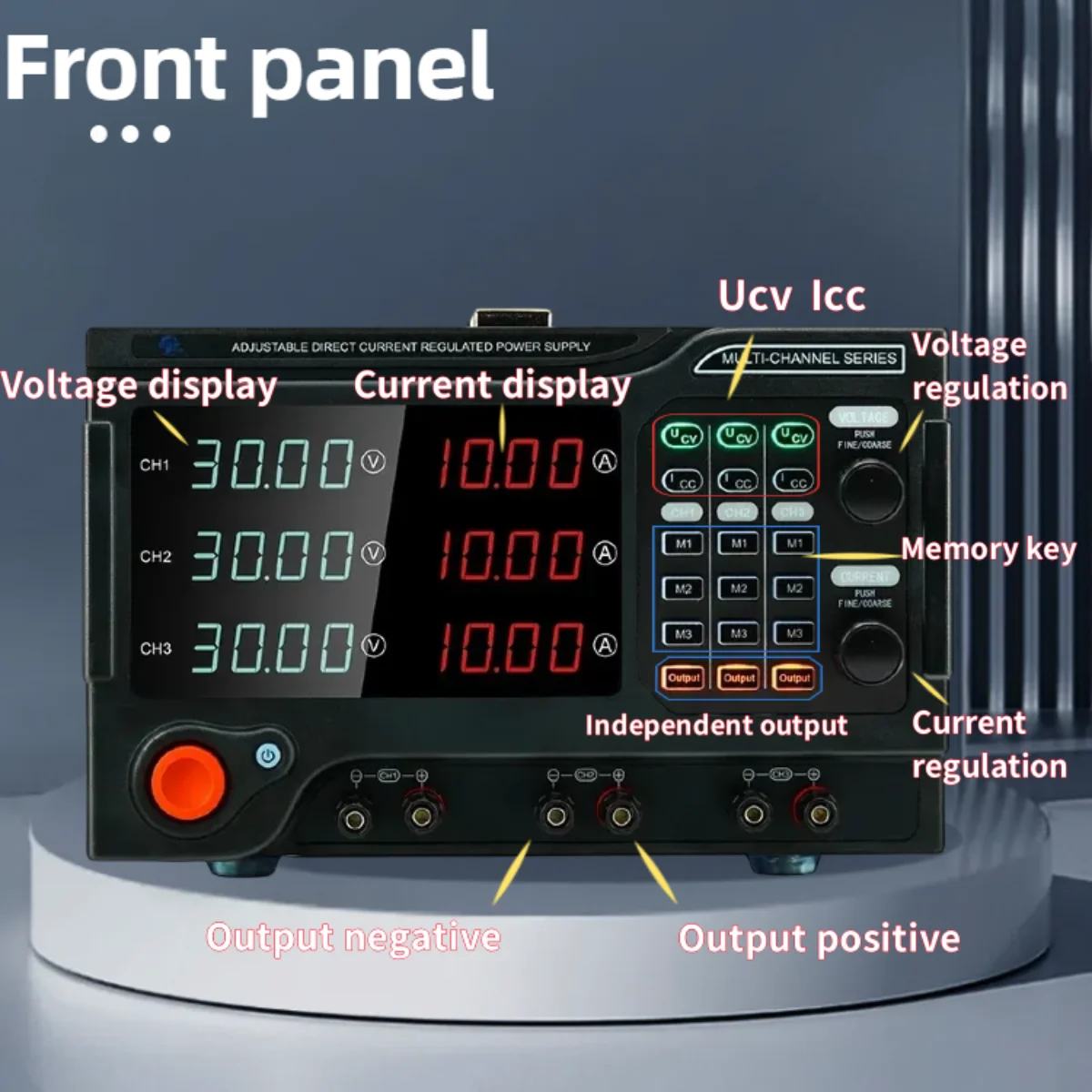 مزود طاقة مختبري قابل للبرمجة  - مراجعة Programmable Dc Power Supply 30V 10A وسعره